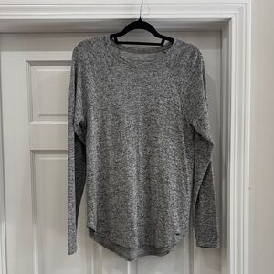 Hollister 2010s Must Have Collection Gray Long Sleeve Shirt